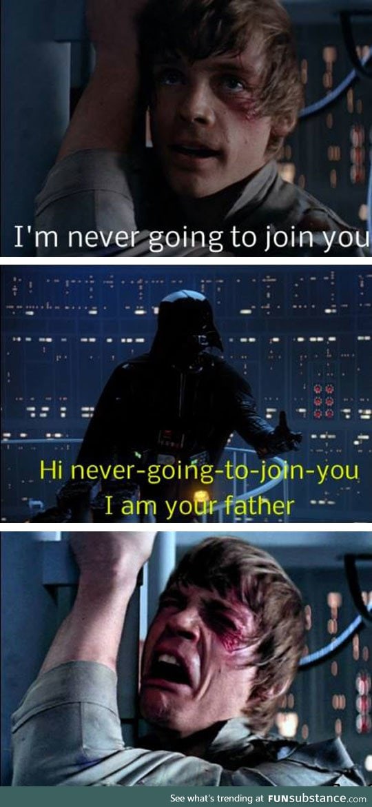 Dark side dad jokes