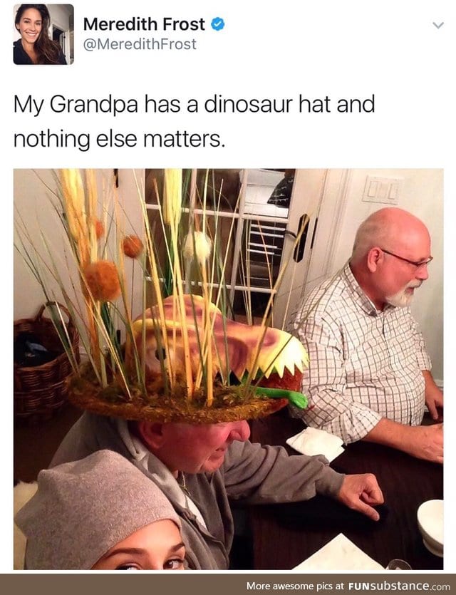 I want a dinosaur hat