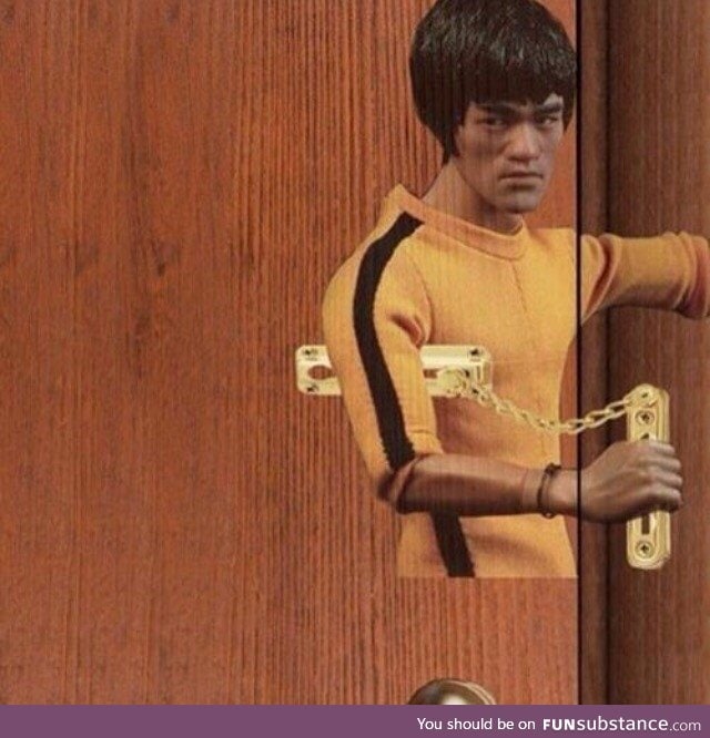 Bruce Lee door lock