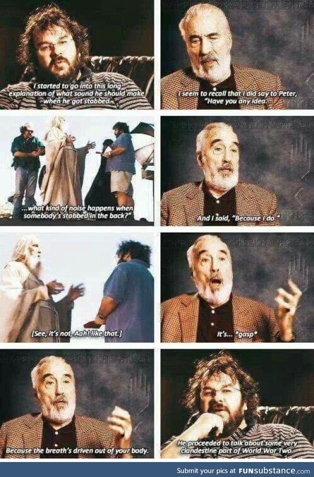 Sir Christopher Lee