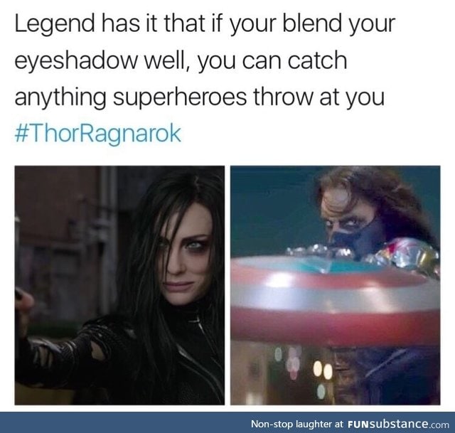 Makeup can make you a superhero