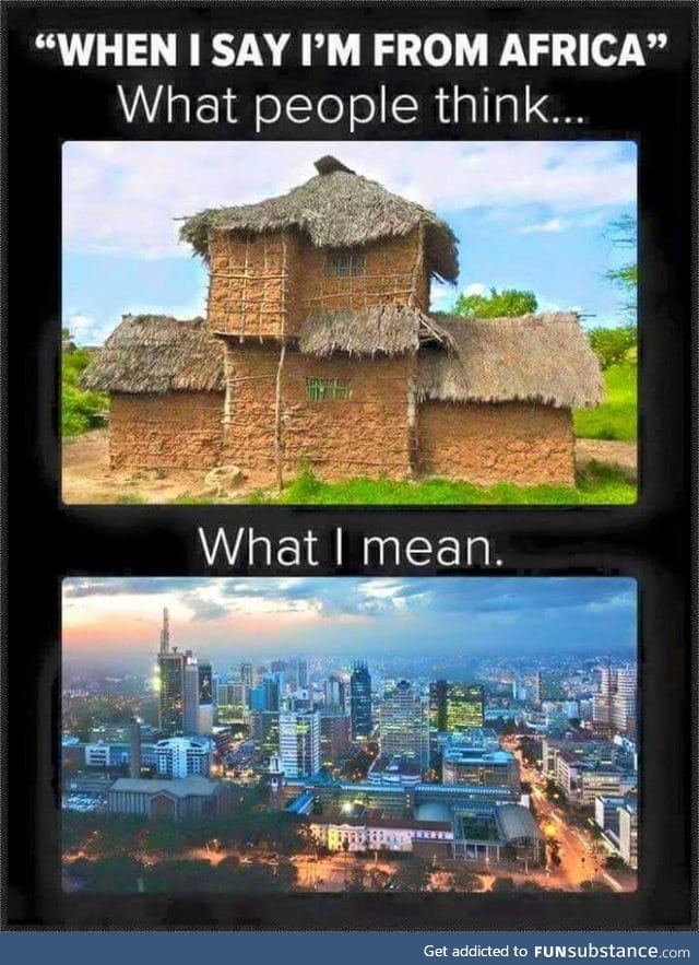 There are cities in Africa too