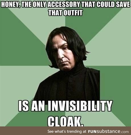 Professer Snape is cool, ya know.
