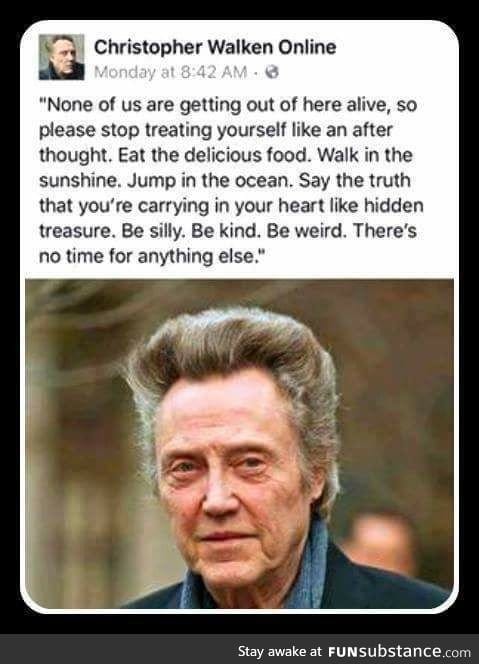 Christopher walken