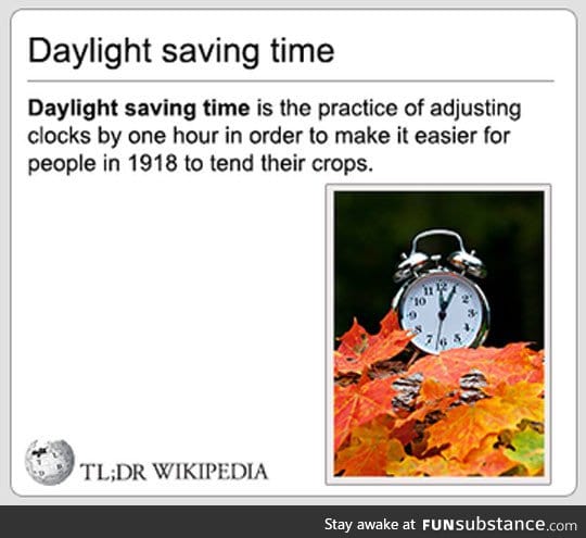 Daylight Saving Time Meaning FunSubstance