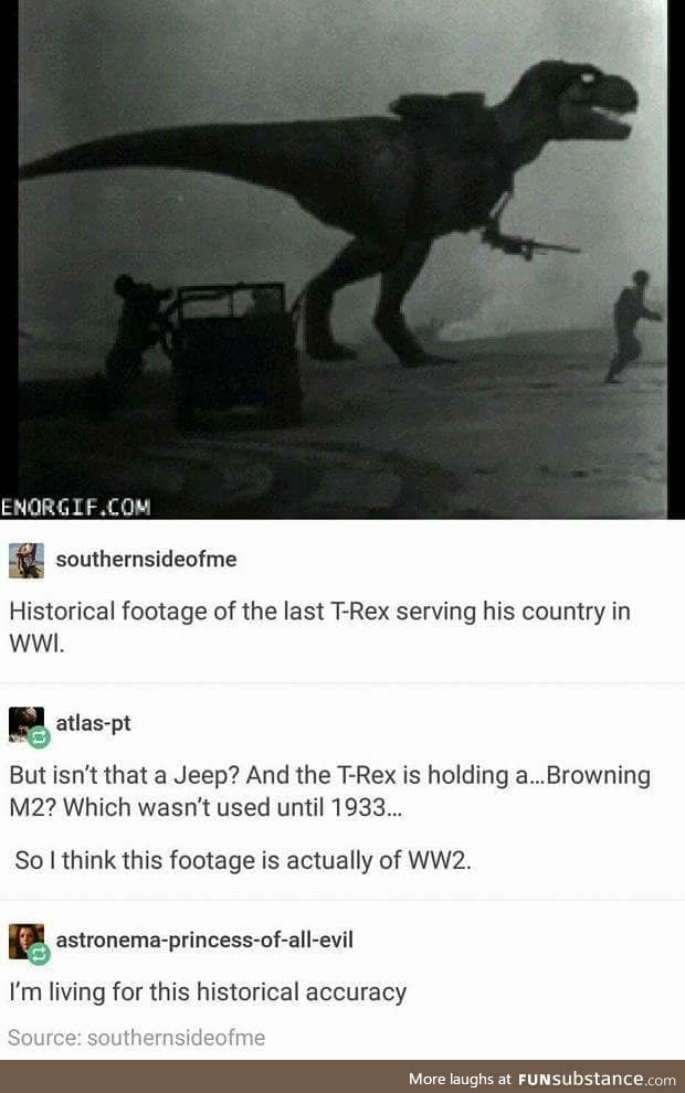 Historically accurate af