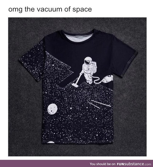 Vacuum of space