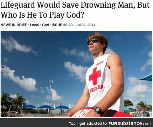 Me as a lifeguard