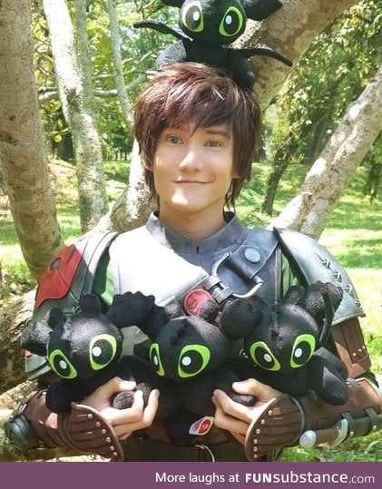 Hiccup cosplay!
