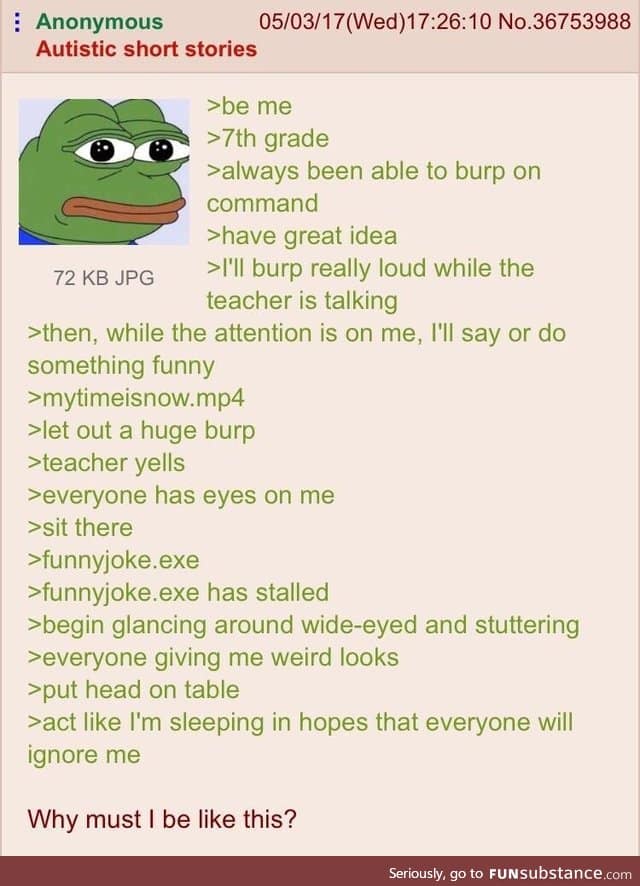 Anon is a professional comedian