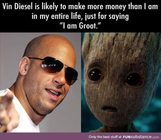 Well played, Mr. Diesel well played