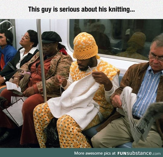 The knitting master