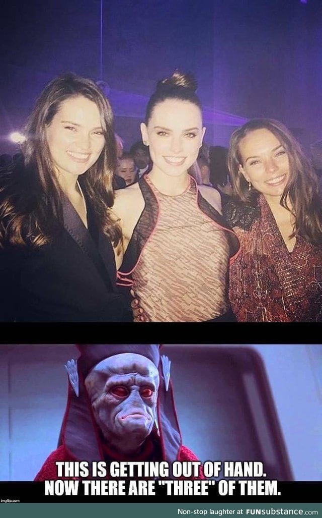 The Force is strong in the Ridley family