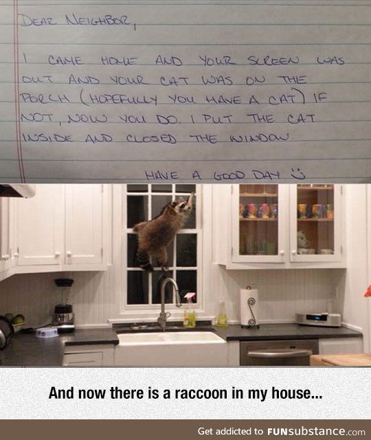 Dear neighbor, I solved your problem