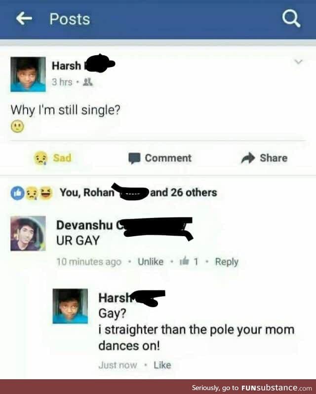Straighter than pole