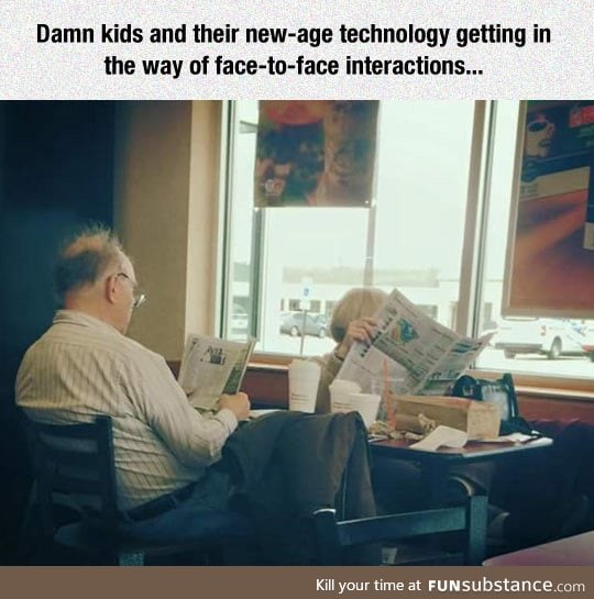 Kids and their new technology