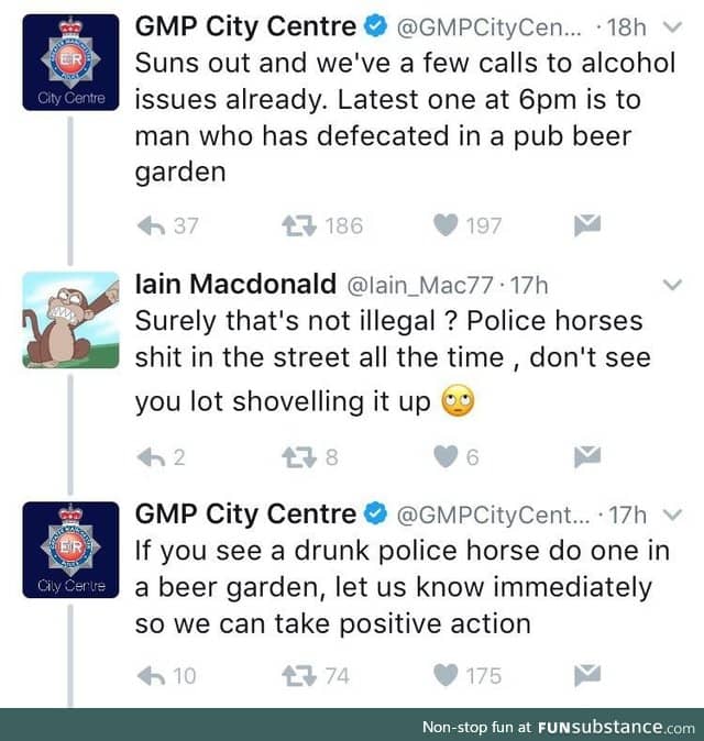 Wendy's lesser known prodigy: Greater Manchester Police 