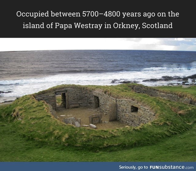 The oldest preserved stone house in northern Europe