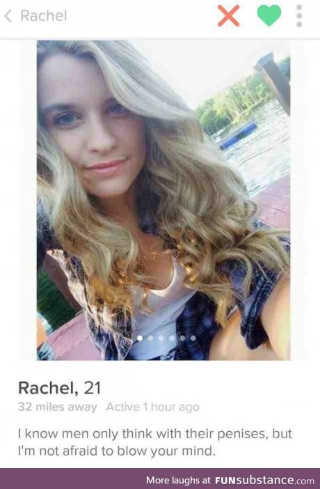 Well played Rachel. Well played