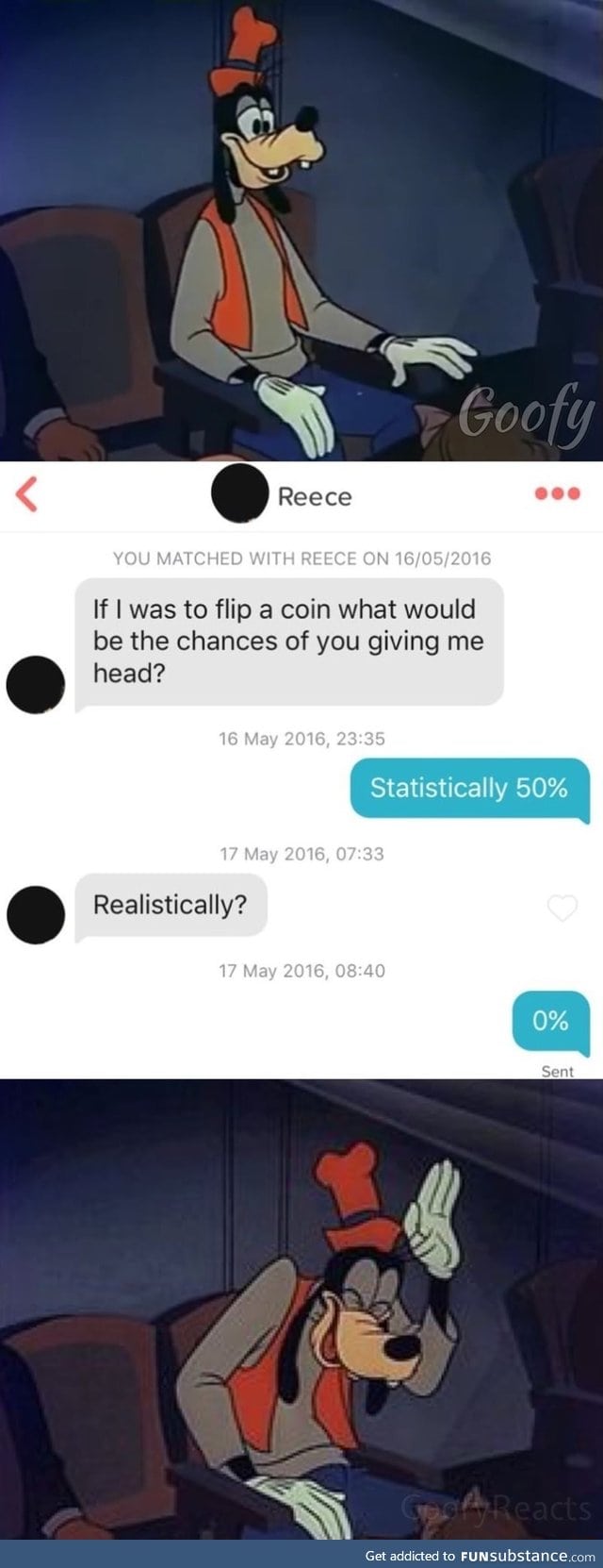 Chance of getting head