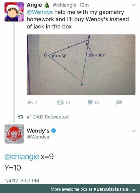 Wendy's has got you covered