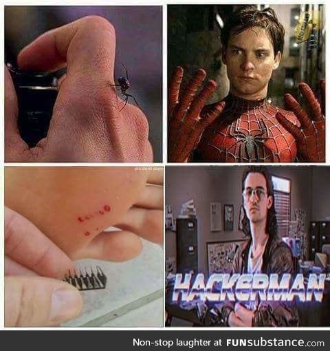 Careful with what bites you