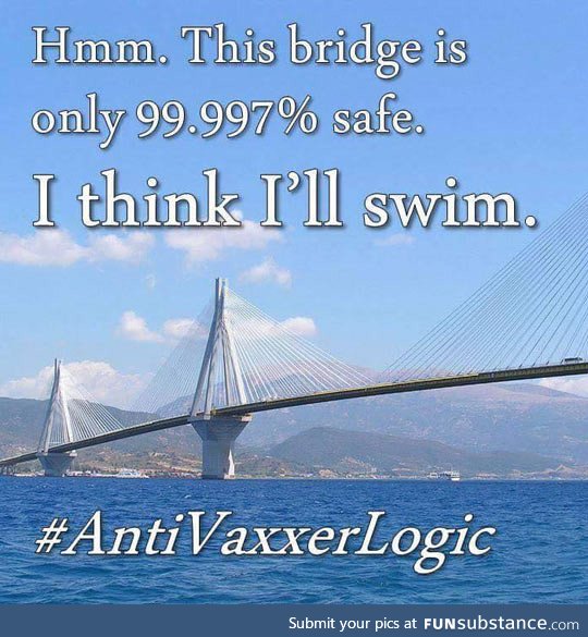 Anti vaxxer logic