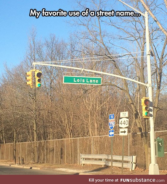 Favorite street name