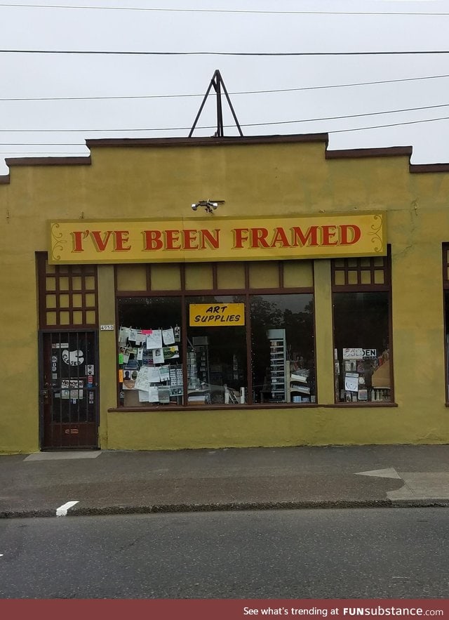 The name of this art store