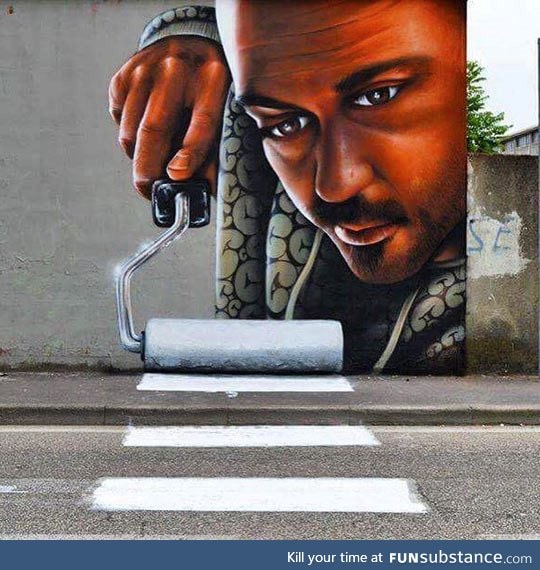 Next level street art