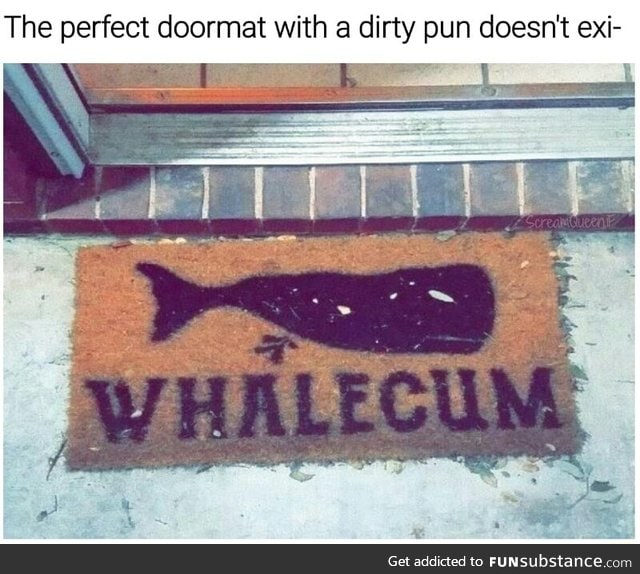 Dirty doormat