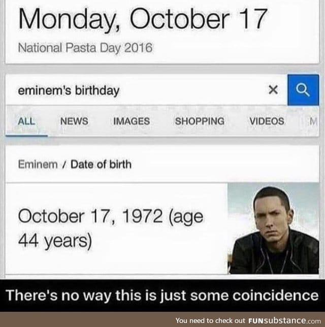 No coincidence