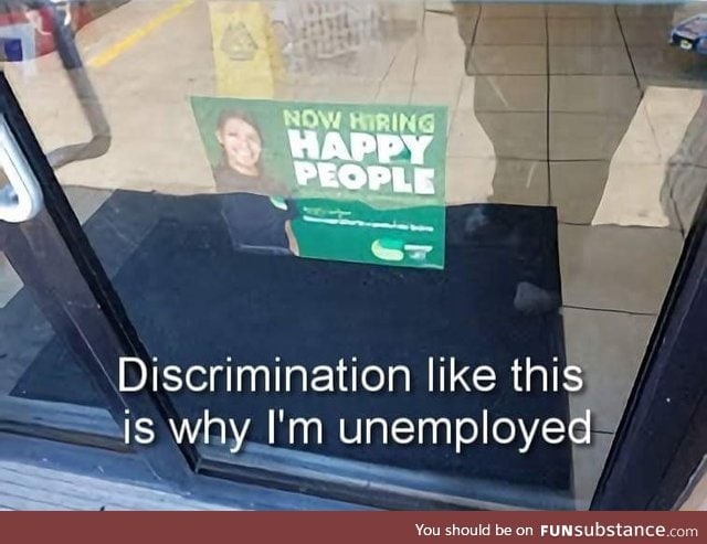 End the discrimination