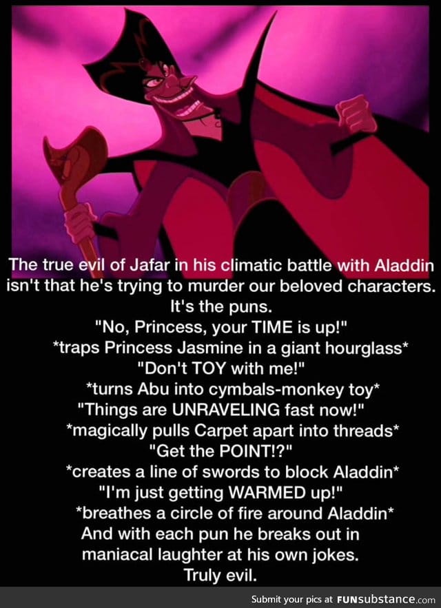 Jafar's true evil