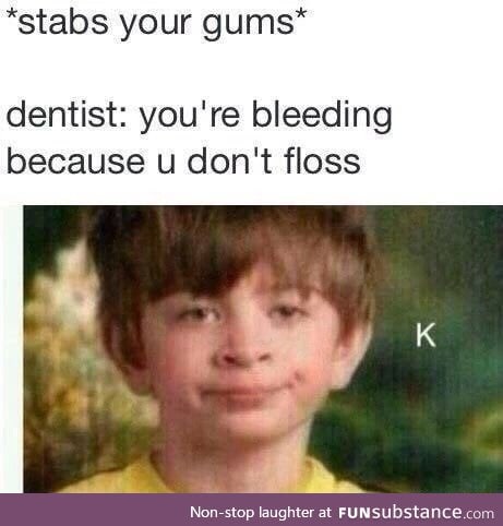 Bleeding gum