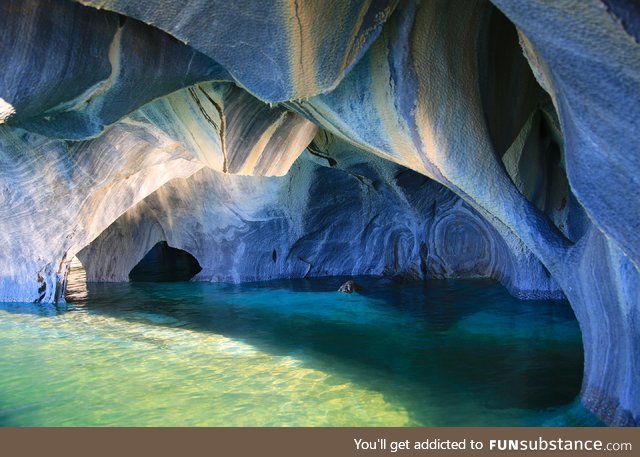 Marble cave [patagonia]