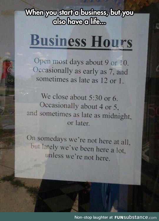 Business hours