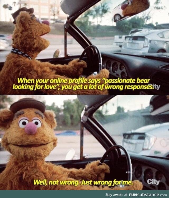Fozzie on passionate bears
