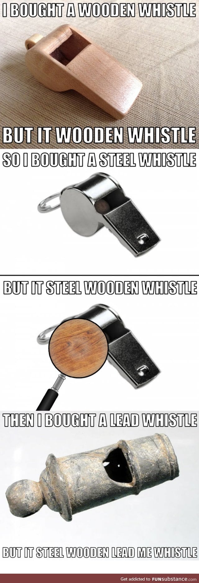 Wooden whistle 2.0