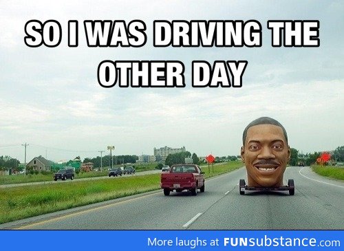 Driving Eddie Murphy