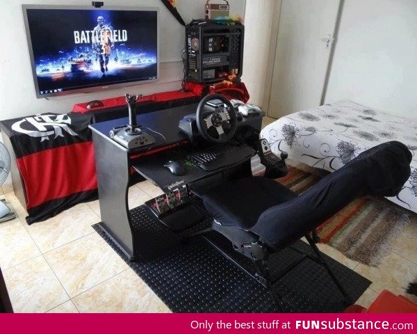 Perfect gaming setup