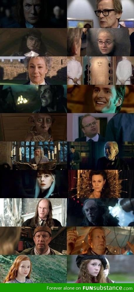 Actors from Harry Potter in Doctor Who