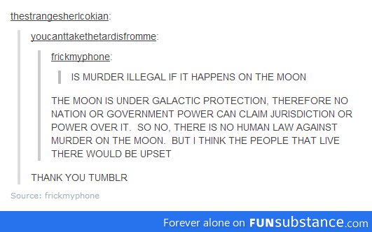 Murder on the moon