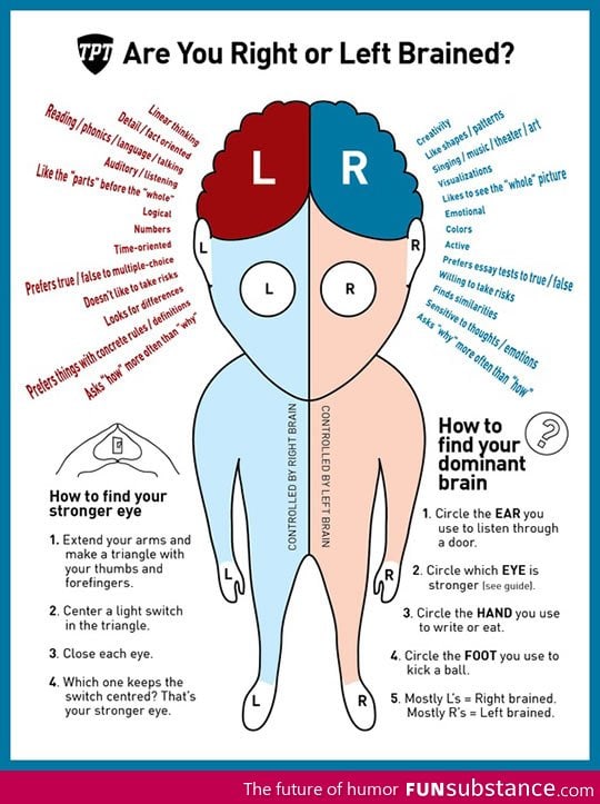 Are you right or left brained?