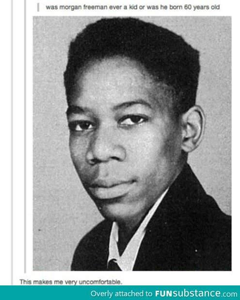 Young Morgan Freeman