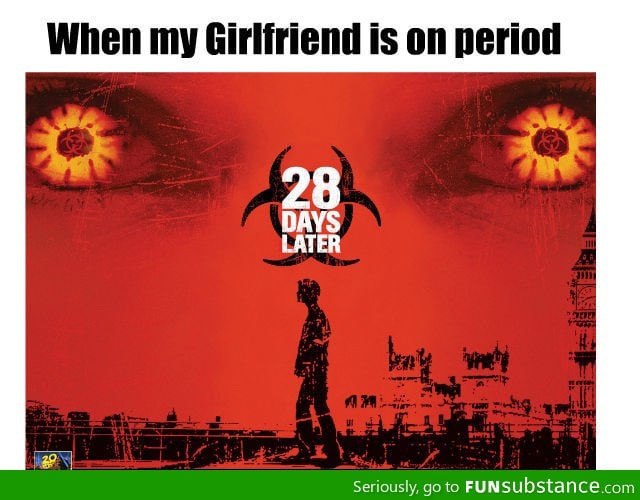 Girlfriend on a period