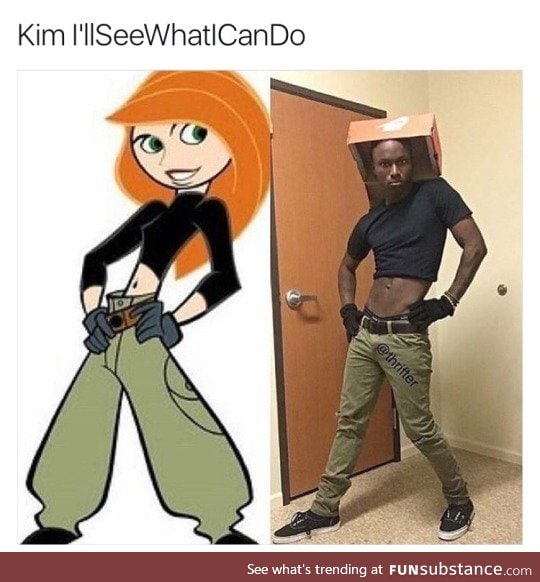 Which one is the real Kim...?
