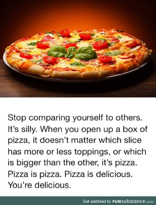 Stop comparing yourself