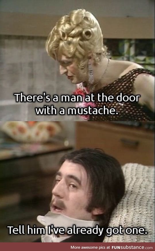 There's A Man At The Door