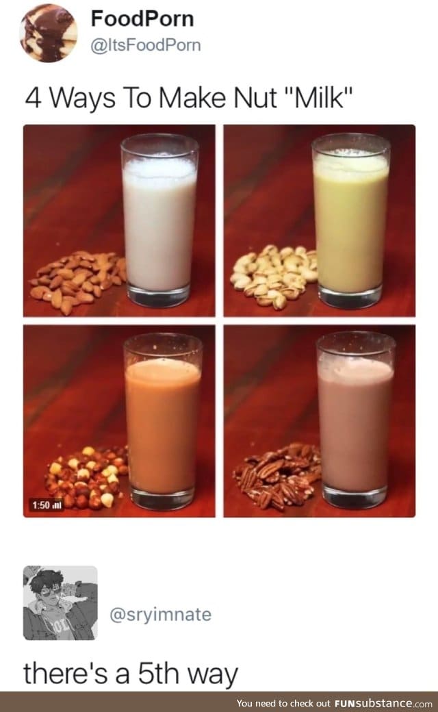 Can someone show me how to make nut milk?